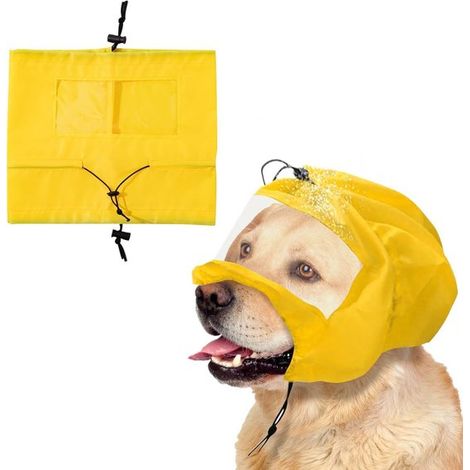 Cappuccio da doccia impermeabile per cani, cappuccio da bagno impermeabile, protezione per le orecchie per il nuoto, copricapo impermeabile (1/2)