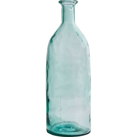 Vase Vintage en Verre Transparent Ailen - Nuance aquatique transparente vintage (1/3)
