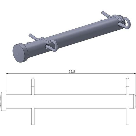 Supporto per pastiglie freno anteriori Moto-Master per KTM 125/530 '09-'19, Husqvarna 125/350 '14-'19, Husaberg 125/570 '09-'19