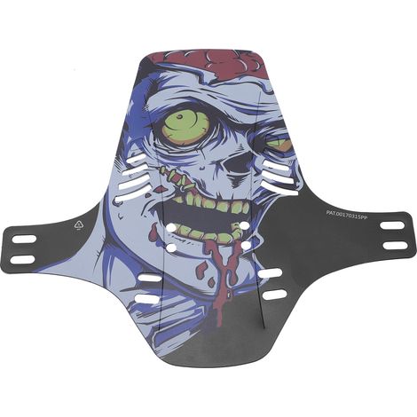 Garde-boue pliable VTT descente, modèle A, protection complète avant-arrière (1/5)