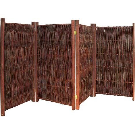 Weiden-Paravent B 240 x H 120 cm 4teilig (1/5)