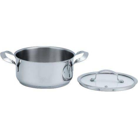 Cacerola Con Tapa Haeger PA-16H.010A Gris Ø 16 cm