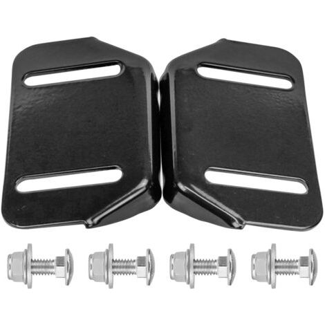 Deux plaques de protection pour souffleuse à neige (avec boulons et écrous) pour remplacer MTD 784-5580 et 784-5580-0637 (1/4)