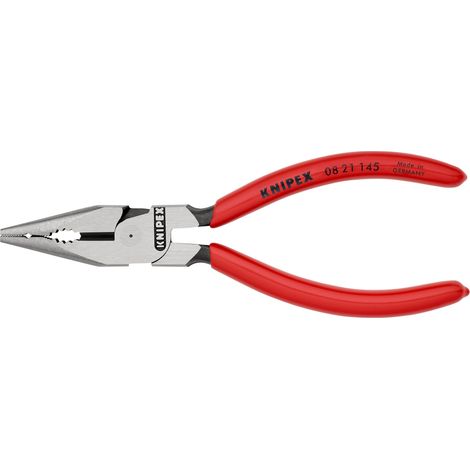 KNIPEX 08 21 145 SB Pince universelle multifonctions gainées en plastique atramentisée noire 145 mm (1/3)