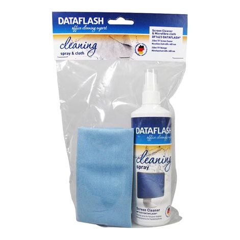 SPRAY LIMPIADOR & PAO DE MICROFIBRA PARA PANTALLAS