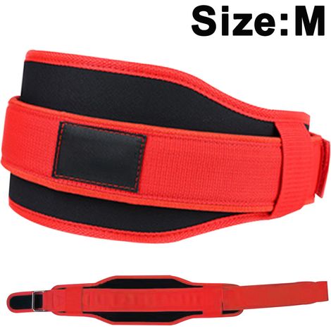 Ceinture De Soulèvement - Nylon Renforcé Avec Support Lombaire - Pour Musculation Et Entraînement Fonctionnel - 1 Pièce (1/5)