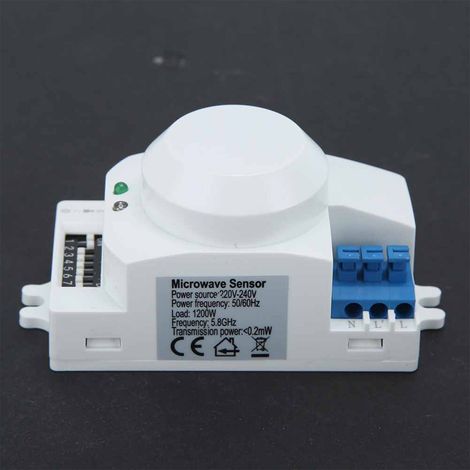 360-Grad-Radar-Mikrowellensensor, Bewegungsmelder, intelligenter Lichtschalter, 220–240 V AC, SK-600 (1/5)