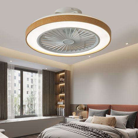 Plafonnier Ventilateur pour Salon, Chambre et Salle à Manger – Luminaire Moderne avec Ventilation Intégrée (1/2)