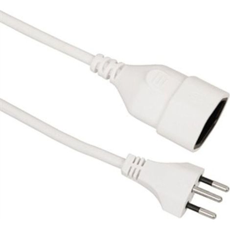 RALLONGE T12/T13, BLANC, 3 M DE CÂBLE D'ALIMENTATION DE VALUE 19.99.1183