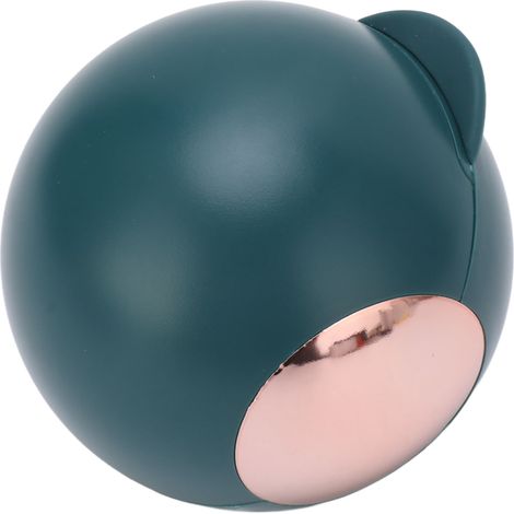Boule anti-peluches réutilisable, rouleau nettoyant lavable, enlève poils chien chat, portable voyage maison, vert doré (1/5)