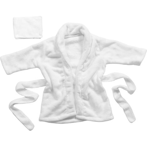 Peignoir à capuche unisexe en peluche TOYANDONA avec (1/5)