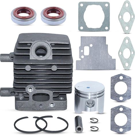 For Stihl FS85 34mm Cylinder Kit For Stihl FS75 FS85 FC75 FC85 FH75 FR85 HL75 HL75K HT70 HT75 KA85 KR85 KW85 SP81 SP85 Lawn Mower 4137 020 1 202 (1/5)