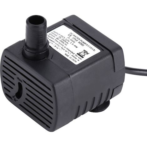 Pompe à eau de fontaine d'énergie solaire pour le réservoir de poissons de piscine d'étang de jardin (1/5)