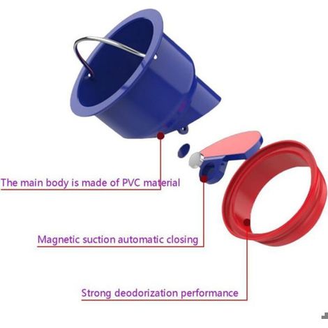 2pcs Anti odeur drain de sol - Siphon en silicone Anti refoulement - Douche (1/4)