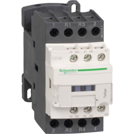 Schneider Electric Leistungsschütz LC1D 4p, +1S+1Ö, Spule 24 V AC LC1D188B7