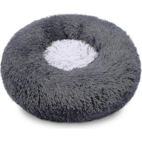 Niche pour chat Plush Four Seasons, confortable et douce, qui garde la chaleur en hiver, multicolore (1/2)