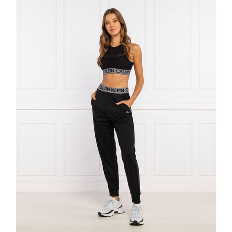 Pantalones deportivos negros para mujer Calvin Klein con logo L CK28 0Z7B5 L 07 TIA (1/2)