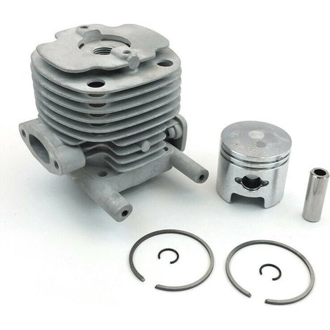 Cylindre Shindaiwa B45 (40 mm), cylindre de 40 mm de diamètre, avec segments de piston, réparation de compression, pour débroussailleuse Shindaiwa B45.