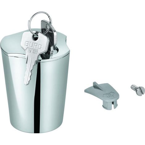 GROHE Poignée 41000 verrouillable incl.2 clés pour robinets extérieurs Eurotec, 41000000