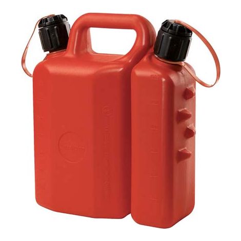 TANICA CARBURANTE DOPPIO USO GDM  PP ROSSO LT  3,5+1,5