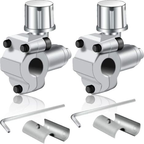 Kit 2 valves perçage BPV-31 – pour robinet réfrigérateur – compatible tuyaux diamètre 1/4″, 5/16″, 3/8″ – pour climatiseurs, CVC (1/5)