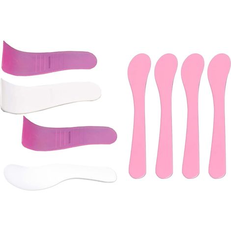 Applicateur de Cire, Spatule d'épilation, Spatule Cire Epilation Corps, Spatule Epilation Cire, Spatule Applicateur Bâtons d'Épilation Bâtonnets de Cire Dure pour épilation à la Cire Chaude 8PCS (1/5)