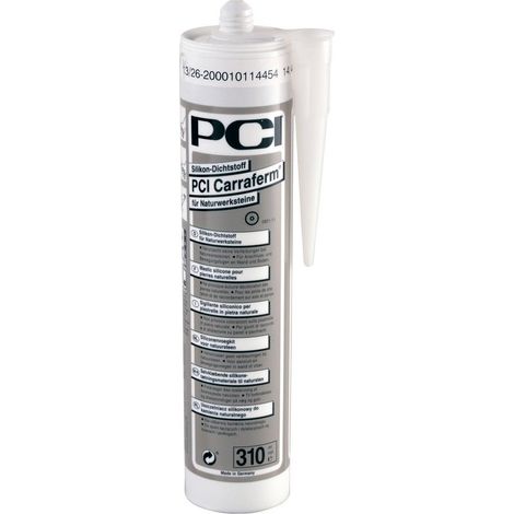 PCI Carraferm Silikon Dichtstoff Naturwerksteine 310ml Nr. 47 anthrazit (1/2)
