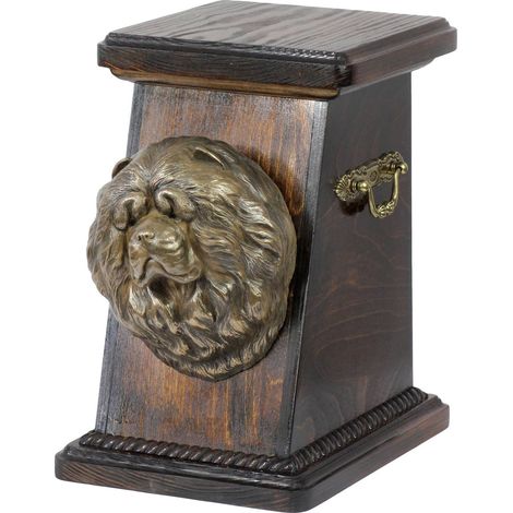 Chow Chow - une urne funéraire pour chien, une urne élégante ornée d'une statuette, une urne commémorative avec un buste de chien par Art-Dog (1/5)