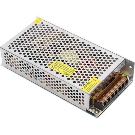 Schaltnetzteil-Treiberadapter DC12V Aluminiumlegierung LED-Bildschirm-Lichtleiste 3D-Drucker (S-180-12 (12V 15A 180W) AC110/220V±15%) (1/5)