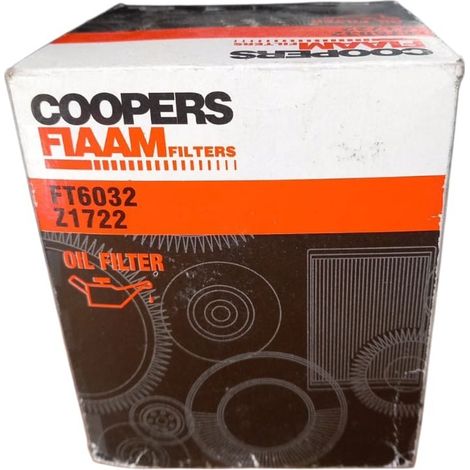 Filtro olio motore marca coopers fiaam codice filtro ft6032 z1722