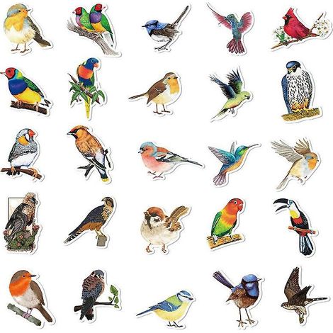 petits Oiseaux(petit) Autocollants Muraux Mural Stickers Chambre Enfants Garderie Salon Wall Adhsif Maison (1/5)
