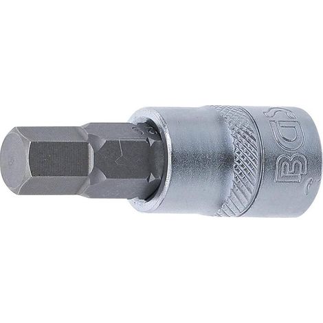 Douille à Embouts 10 mm (3/8) - Six Pans Intérieurs 9 mm - Précision et Robustesse, Acier, Pro - D-Work (1/5)
