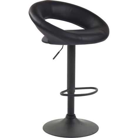 Sgabello Cucina Olinda In Similpelle nero nero