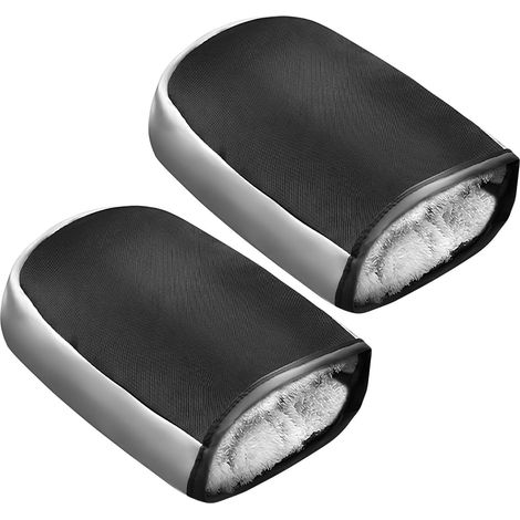 Gants De Guidon Moto Manchons d'hiver Thermiques Chauds Imperméables Au (1/5)