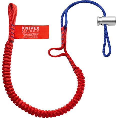 Draper KNIPEX Hook-On Lanyard with 6kg Load Capacity, Model 13167, Black