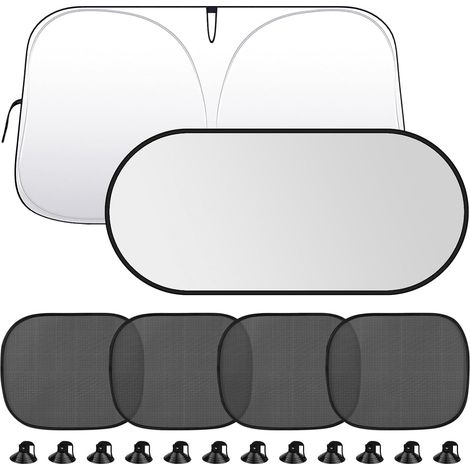 Pare-Soleil pour Pare-Brise Avant de Voiture - Motif Couple (1/5)