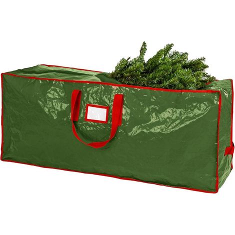 – Sac de rangement pour sapin de Nol jusqu'à 9 pieds – Dimensions L. 125 x l. 30 x H. 50 cm – 100% polypropylène – Zip double tirage (1/5)