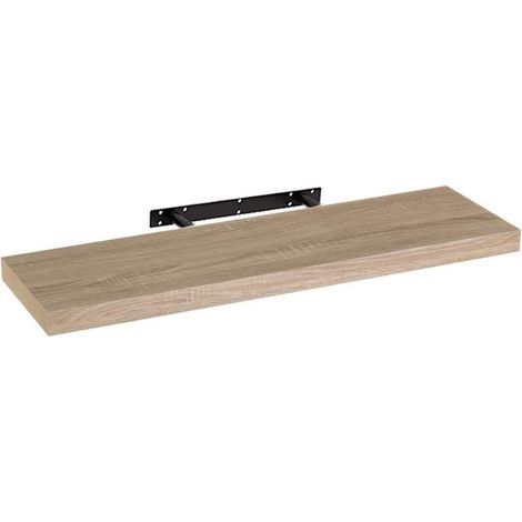 Étagère murale en MDF 80cm – Charge maximale 10kg – Dimensions 80 x 23.5 x 3.8 cm – Fixation murale incluse – Wadiga (1/5)