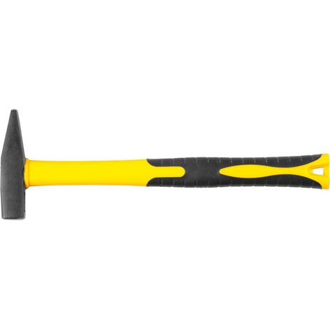 Hammer Strend Pro HM112 200 g, Schlosserhammer, Fiberglasgriff, TPR, Stiellänge 275mm