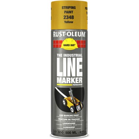 Traceur de lignes permanentes en aérosol - Rust-Oleum - Jaune