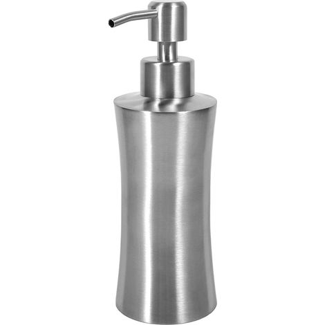 Flüssigseifenspender für die Dusche, Pumpflasche aus Edelstahl 304 für das Badezimmer, 250 ml Flasche, Wandarmatur, langlebiges Sanitärzubehör. (1/5)