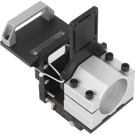 Grooving machine stand for woodworking, aluminium alloy, height-adjustable, for wood routers. (1/5)
