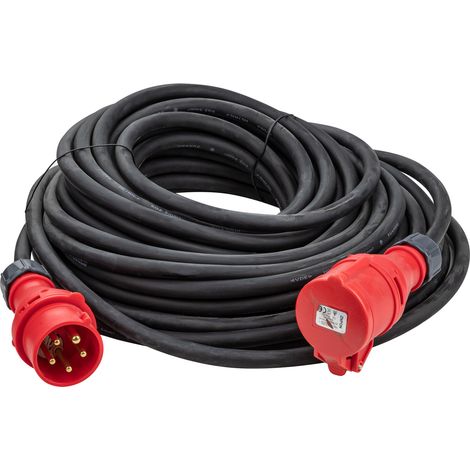 25 m CEE Verlängerungskabel H07RNF 16A 5x2,5 mm² IP44 400 V 11000W (1/5)