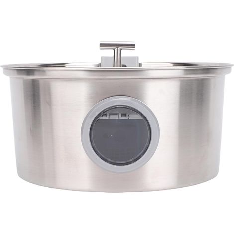Fontaine pour Chat en Acier Inoxydable, capacité 3,2 L (1/5)