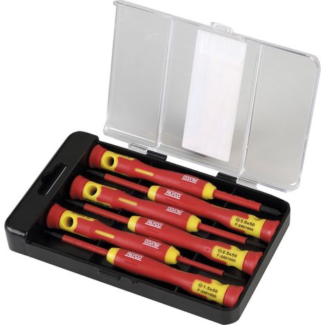 JEU DE 6 TOURNEVIS DE PRÉCISION ISOLÉS (1/2)