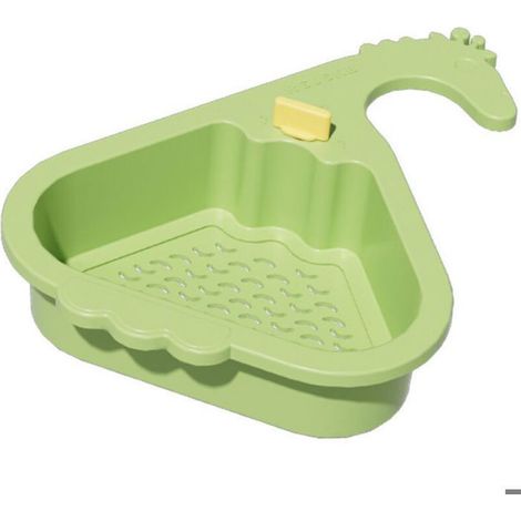 Filtre Évier - Passoire Cuisine - Panier À Fruits - 26,5 x 20 x 8 cm - Vert (1/5)