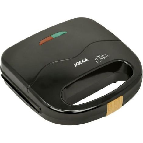 Jocca Apparecchio per Sandwich Nero 750W con Piastre Antiaderenti (1/5)