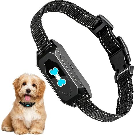 Sicheres Antibellhalsband für Hunde – schmerzfrei und ohne Stromschläge  mit Vibrations- und Tonmodus, verstellbarer Größe, wiederaufladbar, für kleine, mittlere und große Hunde (1/5)