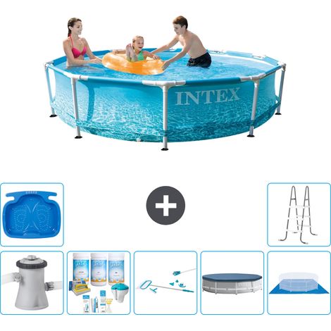 Intex Piscine Tubulaire Ronde - 305x76 cm - 8-pièces  S20376 (1/5)