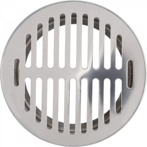 Drain de Plancher, Drain de Plancher Anti-Blocage de Balcon d'acier Inoxydable pour l'usage extérieur de Cour(150 mm) (1/5)